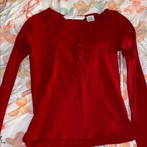 Red long sleeve